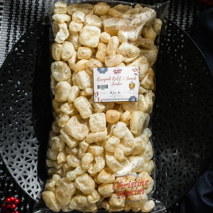 Gambar Kerupuk Kulit / Jangek Goreng Christine Hakim Jumbo - Not Specified dari Kripik Balado Christine Hakim Kota Padang 4 Tokopedia