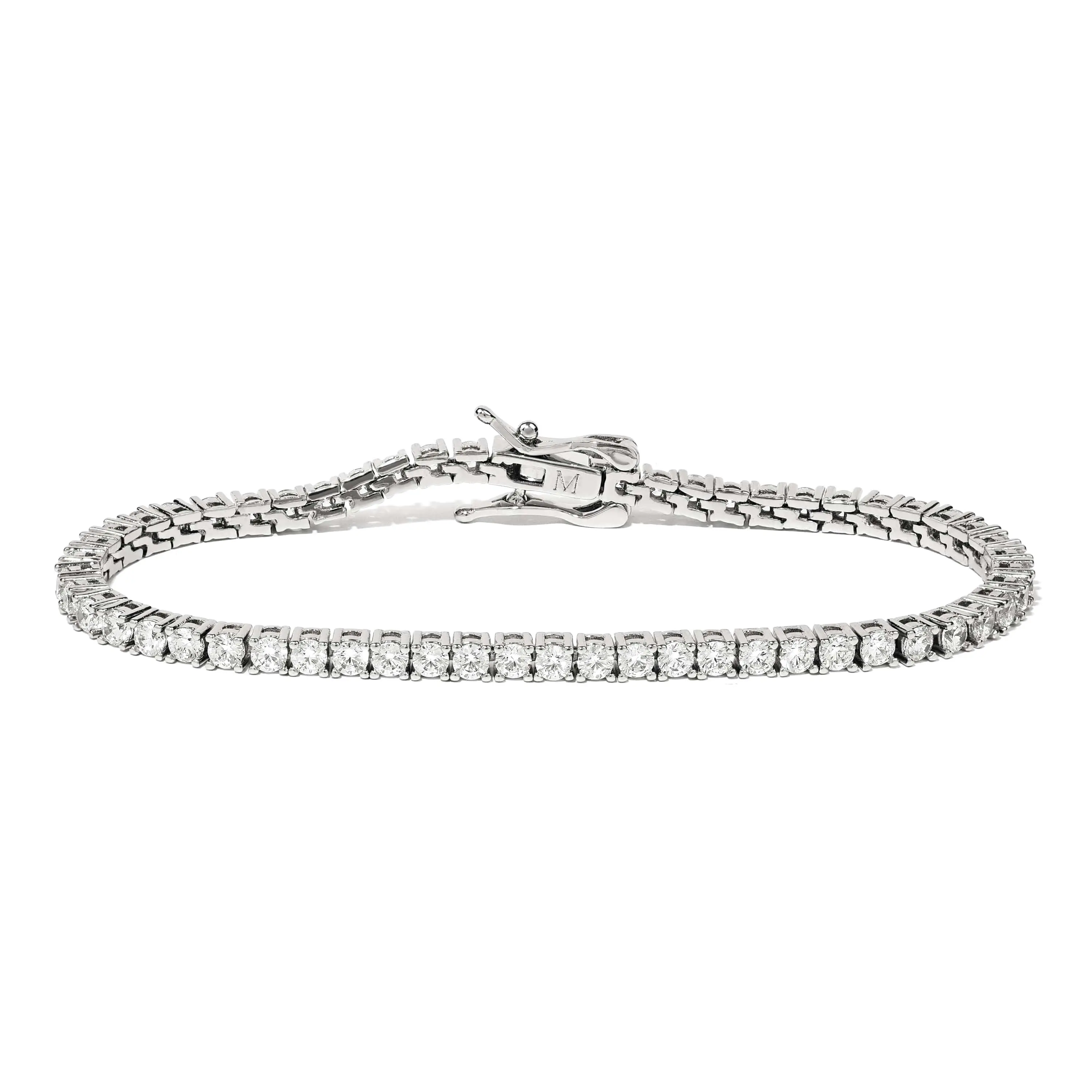 (Silver) Rae Tennis Bracelet