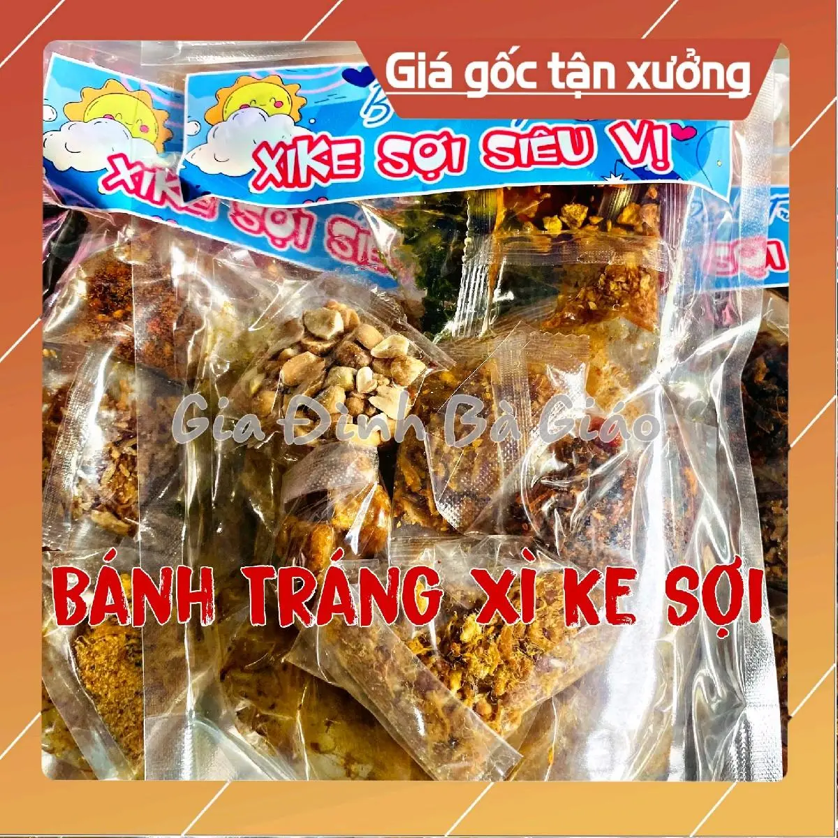 Bánh Tráng Xì Ke Siêu Vị Snack Food