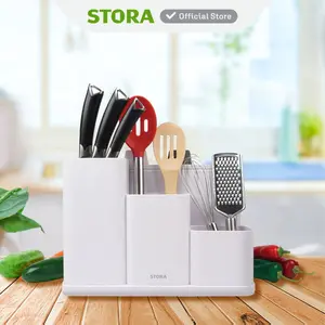 Stora Tempat Peralatan Masak Alp - Putih Cooking Set Kitchenware Alat Dapur Cookware