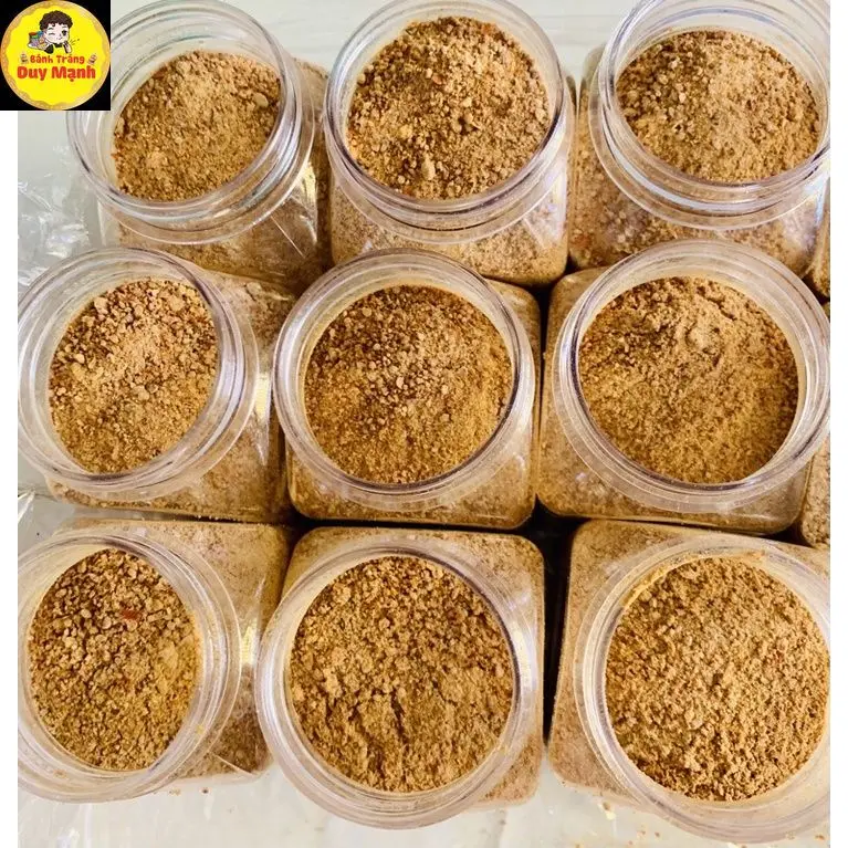 Muối  nhuyễn trộn tất các loại bánh tráng siêu ngon. 1