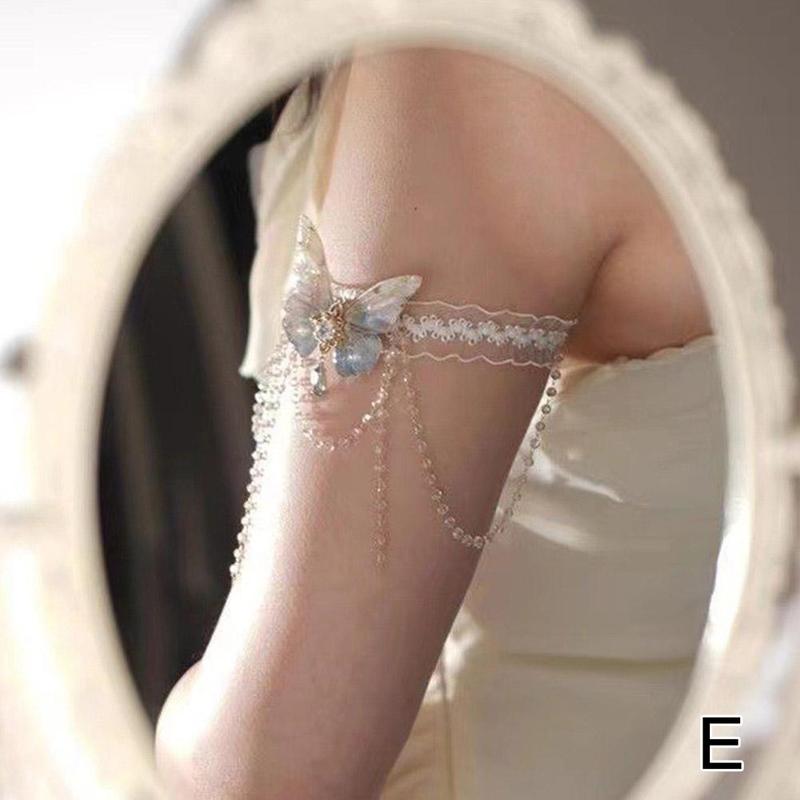 Product Introduction of Luxurious Metal Leg Chain With Butterfly Tassel Thigh Accessory Stylish Equipment For Girls 32