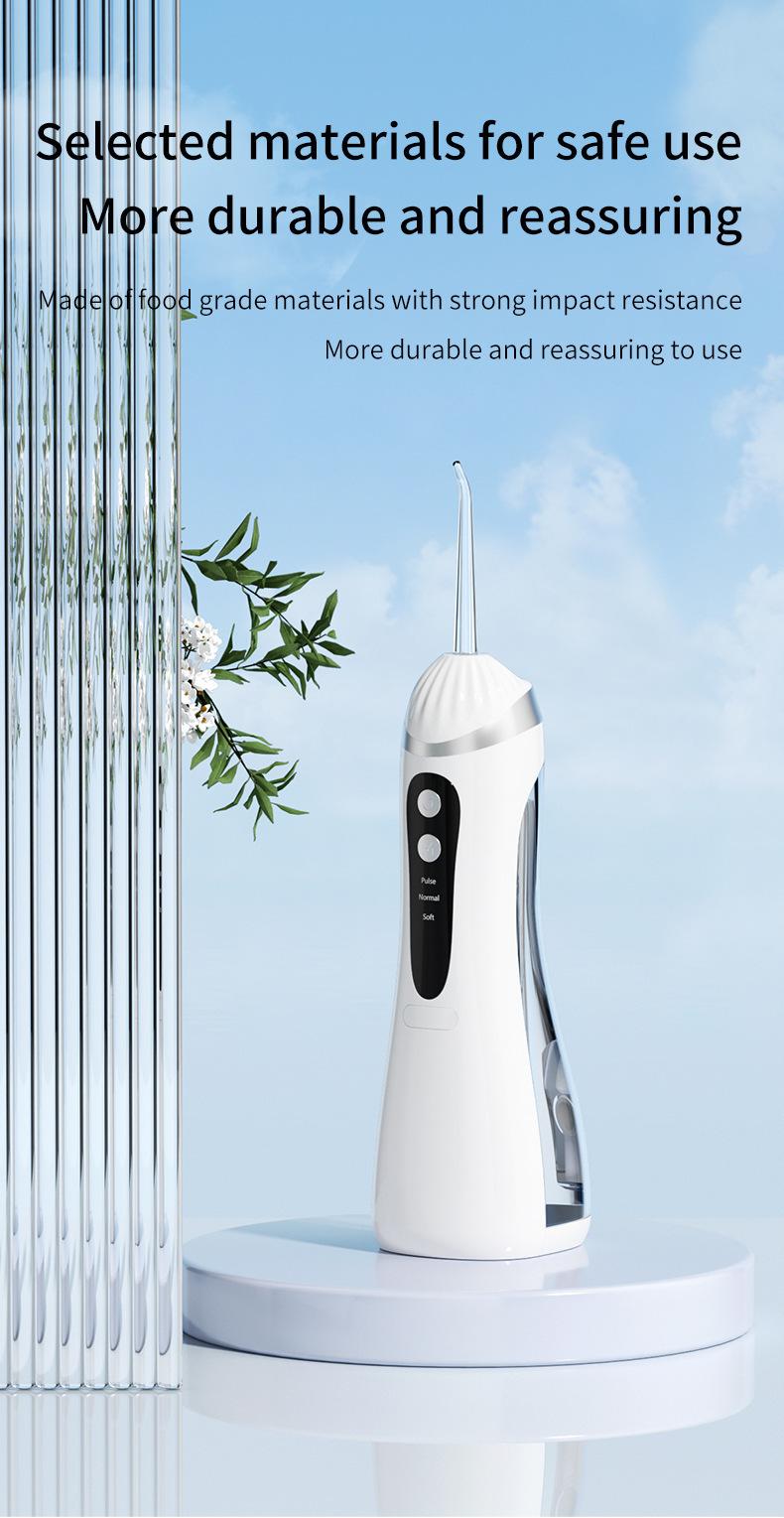 Product Introduction of Electric Water Pick Teeth Cleaning Machine Water Toothpick Removing Residual Teeth Waterpik Oral Dental Instrument 9