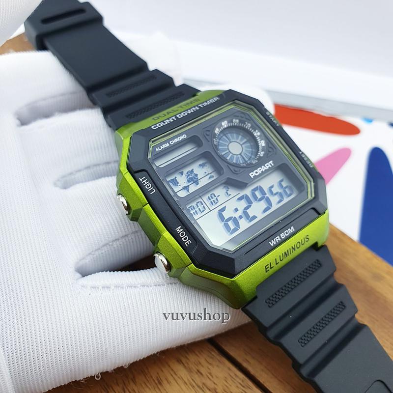 Product Introduction of Đồng hồ nam POPART POP-Y020 O.T.S 7039G Đa chức năng Chống nước 14
