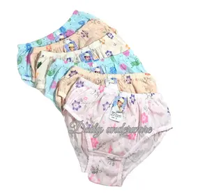 ISI 6 cd katun motif putri yuliana, size L - 4L Dewasa Karet Wanita Pendek Boxer Remaja