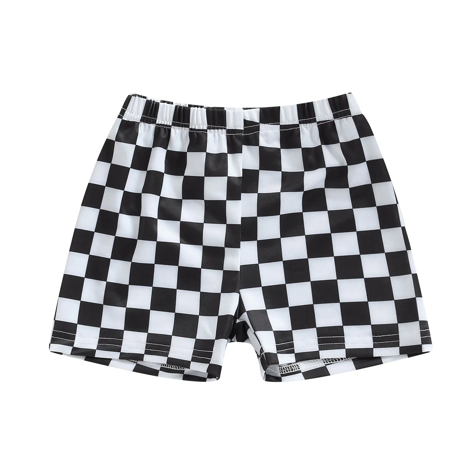 Boys Swim Trunks, Checkerboard Print Fast Dry Summer Sports Pool Beach Toddler Swim Trunks Recommended age:6-24 Months and 2-4 Years