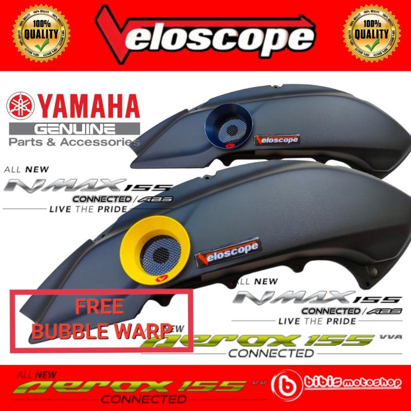 Veloscope Yamaha All New Nmax 155 All New Aerox 155 Connected Lexi 155 LX Nmax Neo Neo S Cover Filter Udara Sub Assy Air Cleaner High Qoality 2