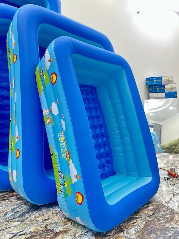 Bể Bơi Phao GIÁ RẺ 1m2 - 2 tầng dày dặn, bền đẹp 4