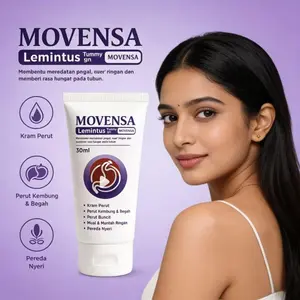 Movensa Tummy Gel Lemintus 30gr – Gel Krim Alami Perut Tenang dan Ringan Setiap Hari