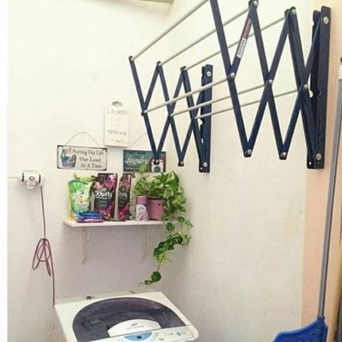 Gambar Jemuran Dinding Minimalis Lipat Fortuna Handuk JD-76 dari JEMURAN FORTUNA NUSA RAME Kota Administrasi Jakarta Utara Tokopedia