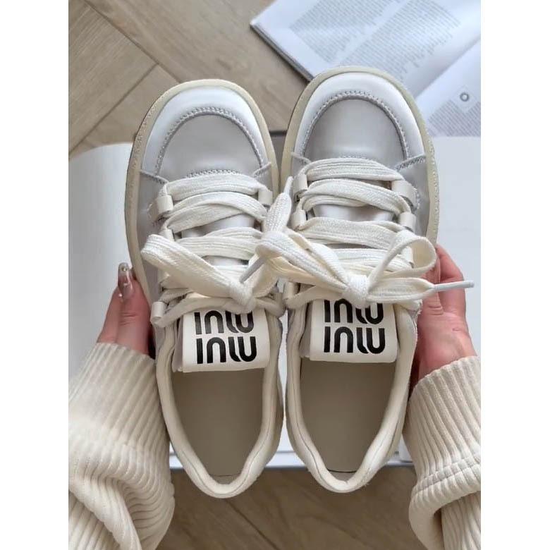 Product Introduction of Classic Style Raise the Bottom White Shoes for Women 2024 New Spring Joker Student Board Shoes Ins Trendy Sneaker high  heel  ice  skates cleats 8
