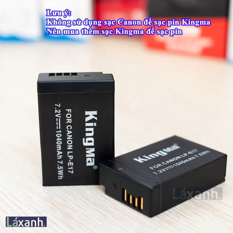 Canon LP-E17 | Pin và Sạc máy ảnh Kingma LP-E17 cho Canon EOS R8 R100 R50 R10 RP M100 M6 M5 M3 750D 760D 800D 8000D 200D 77D canon lpe17 3