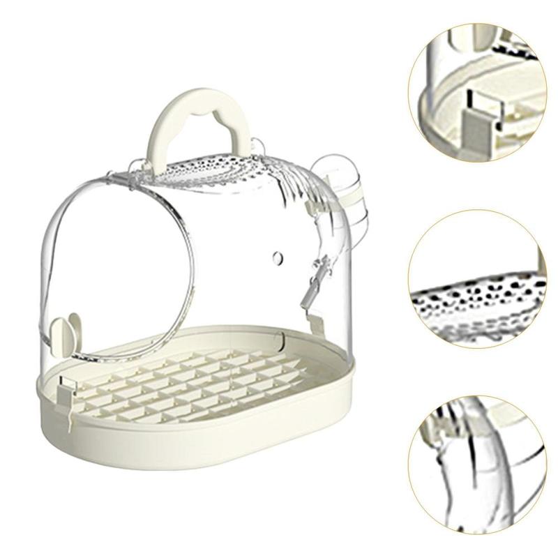Product Introduction of Travel Bird Cage Lightweight Parrot Outing Cage for Parrotlets Canary Peony 2