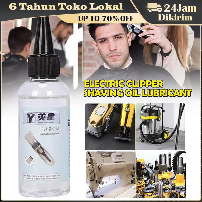 Oil Clipper 100ml / Minyak Mesin Cukur Rambut / Pelumas Clipper dan Trimmer / Minyak Cukur untuk Mesin Potong Rambut / Perawatan Mesin Cukur dan Shaver 0