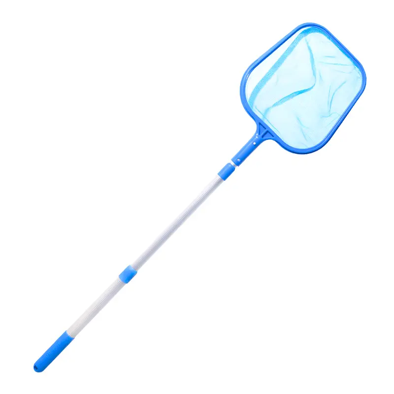 Vợt rác bề mặt bể bơi, bể cá, bể cảnh kèm cán dài 105cm 3 khấc, Vợt rác túi hồ bơi bể nhỏ, bể bạt 4