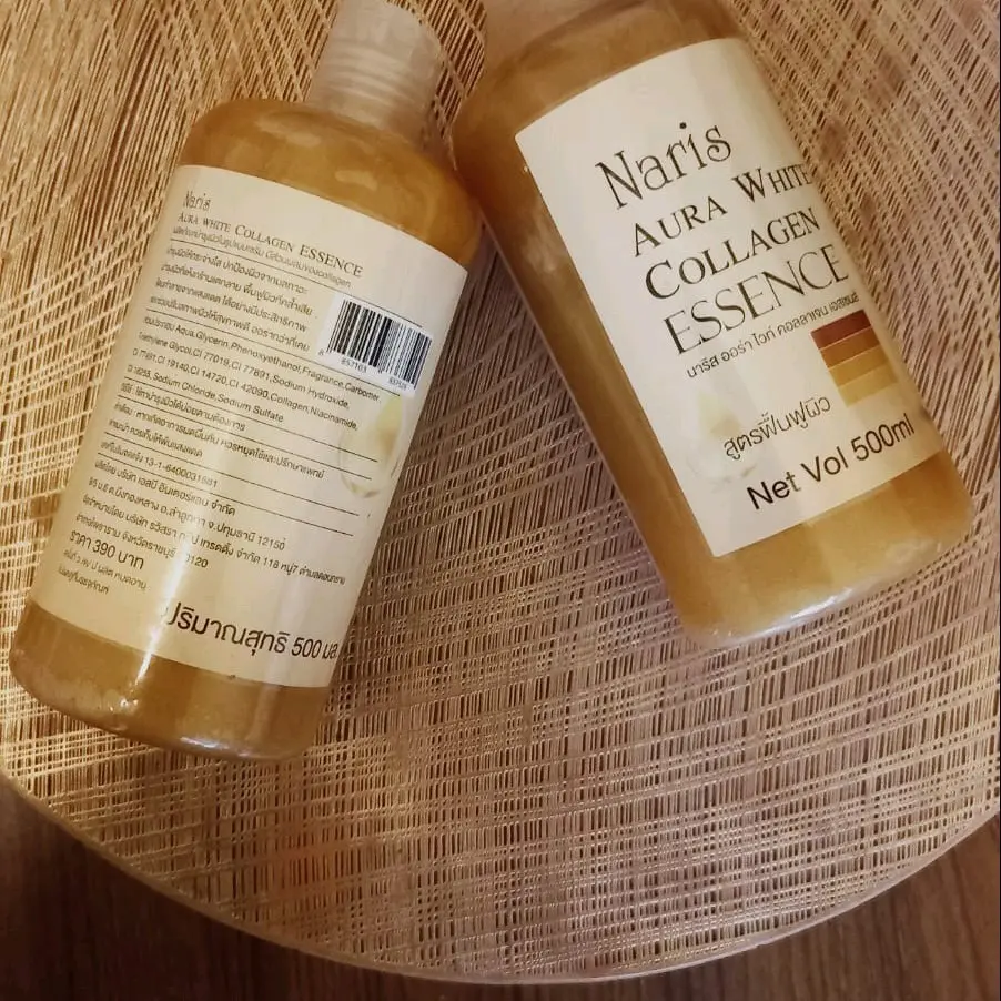 NORIS AURA WHITE COLLAGEN ESSENCE ORI THAILAND 500ml Mencerahkan