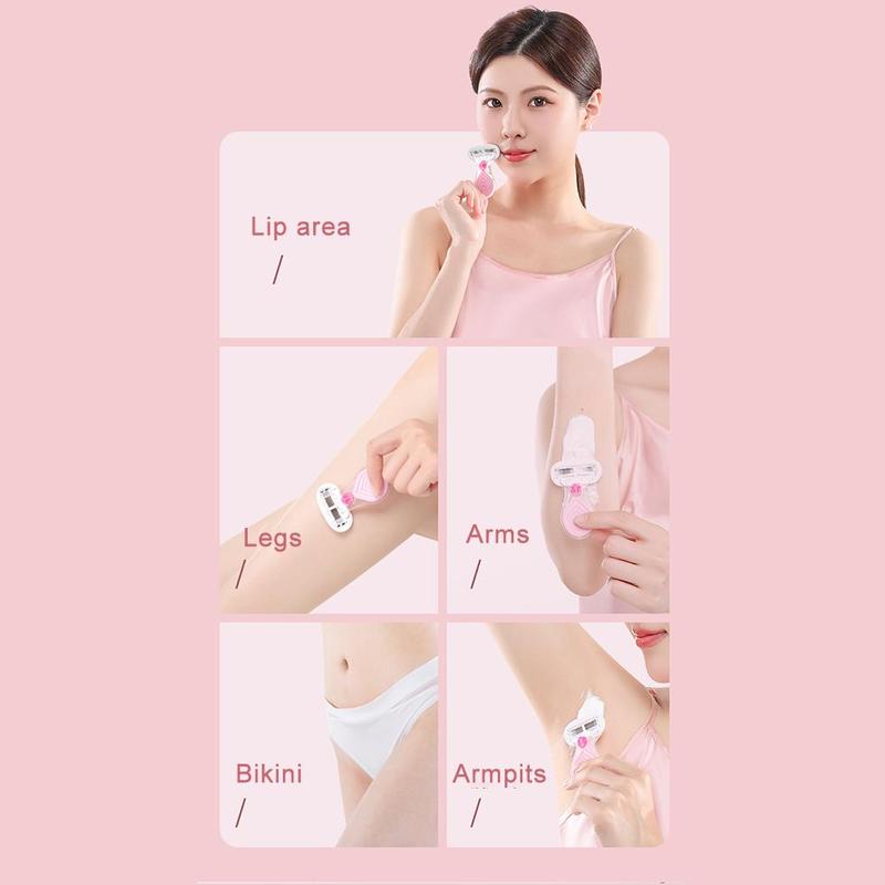 Product Introduction of Portable Mini Razor For Women, Painless Hair Remover For Armpit, Legs, Bikini And Facial Shaving Mini Hair Remover For Women, Compact Razor For Smooth Shaving Anytime 23