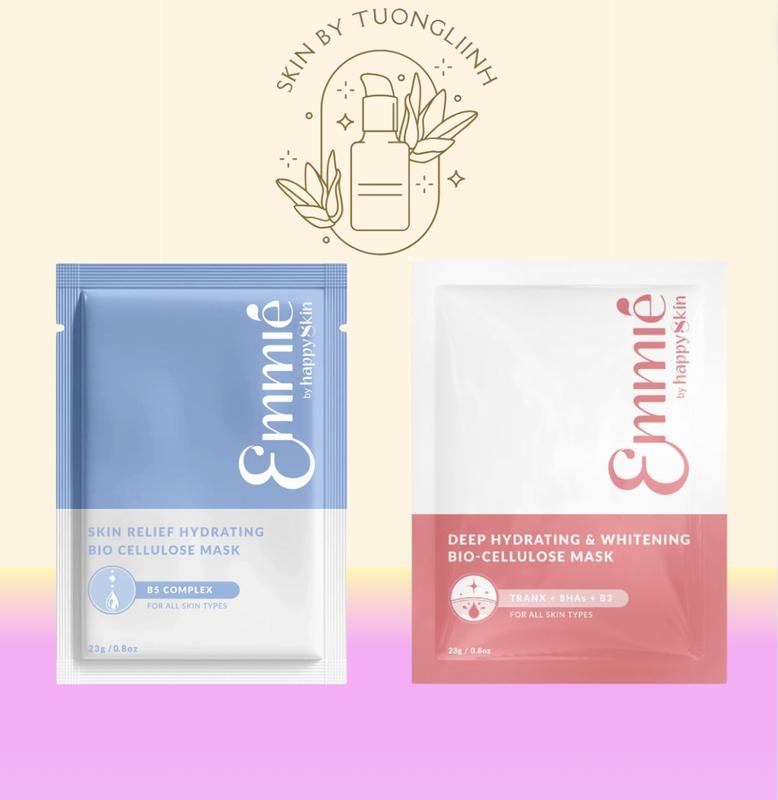 Mặt Nạ Sinh Học Hỗ Trợ Dưỡng Sáng Và Phục Hồi Emmie By Happy Skin