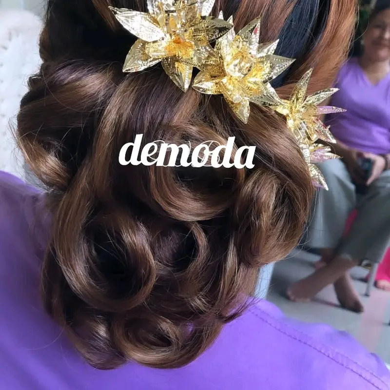 sanggul messy premium / sanggul modifikasi premium / hairdo simpel / hairdo di rumah aja / sanggul modern / sanggul pesta 3