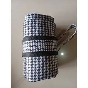 Tikar Lipat Piknik Waterproof Bahan Kanvas Anti Slip 120x75 cm