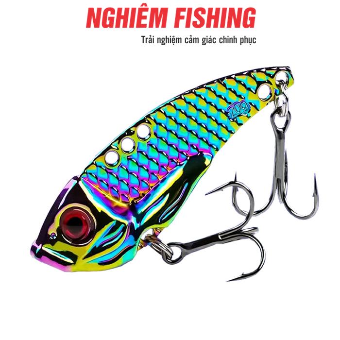 Mồi Cá Giả Vẩy Rồng VIB Chuyên Câu Lure ( # CÁ SẮT VIB)