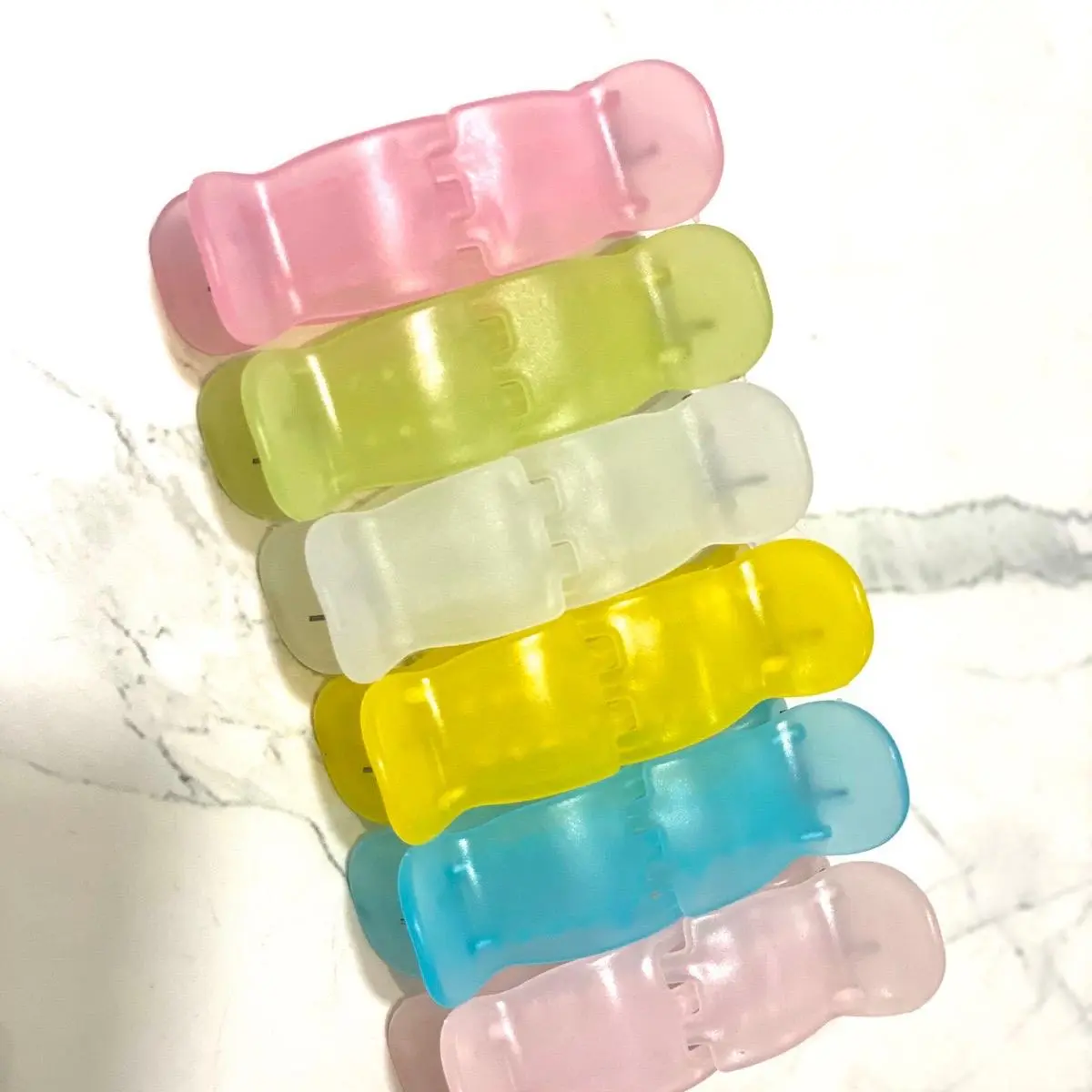 Kẹp càng cua nhựa  3 răng, 5 răng nhiều màu. Cài Tóc kẹp tóc Nữ Women