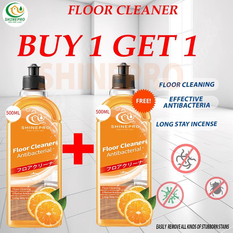 Shinepro Buy 1 take 1 500ml x 2 bottle Antibacterial Floor Cleaner ...