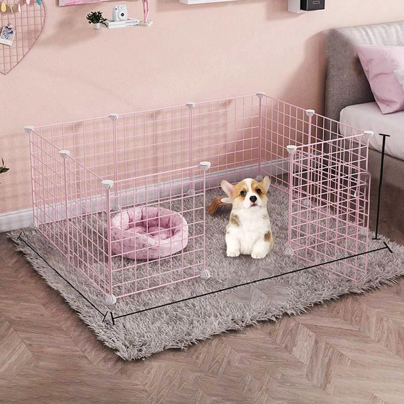 Pet Fence, Indoor Pet Cage, Pet Fence for Dog & Cat, Pet Supplies for Indoor Outdoor Use, Dog & Cat Furniture 0
