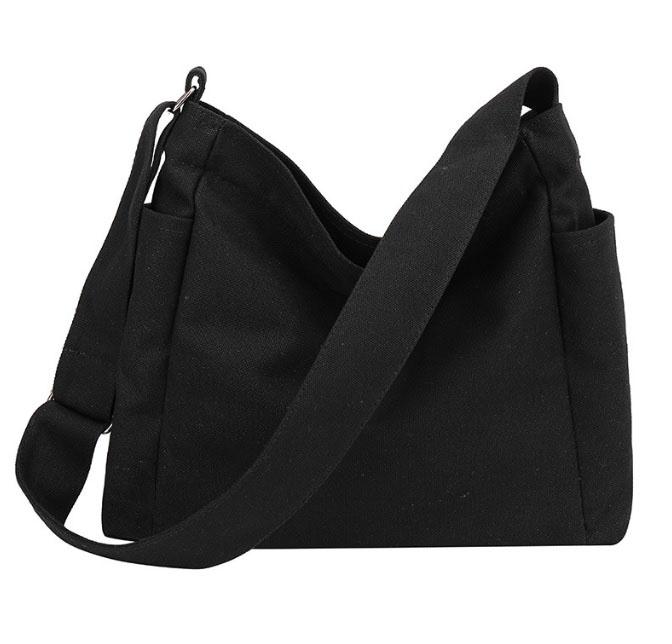 Túi Đeo Vai nữ Canvas SPRTRIP SV301 Hàn Quốc Đen kem trắng Bag Đeo Chéo tuixinh…