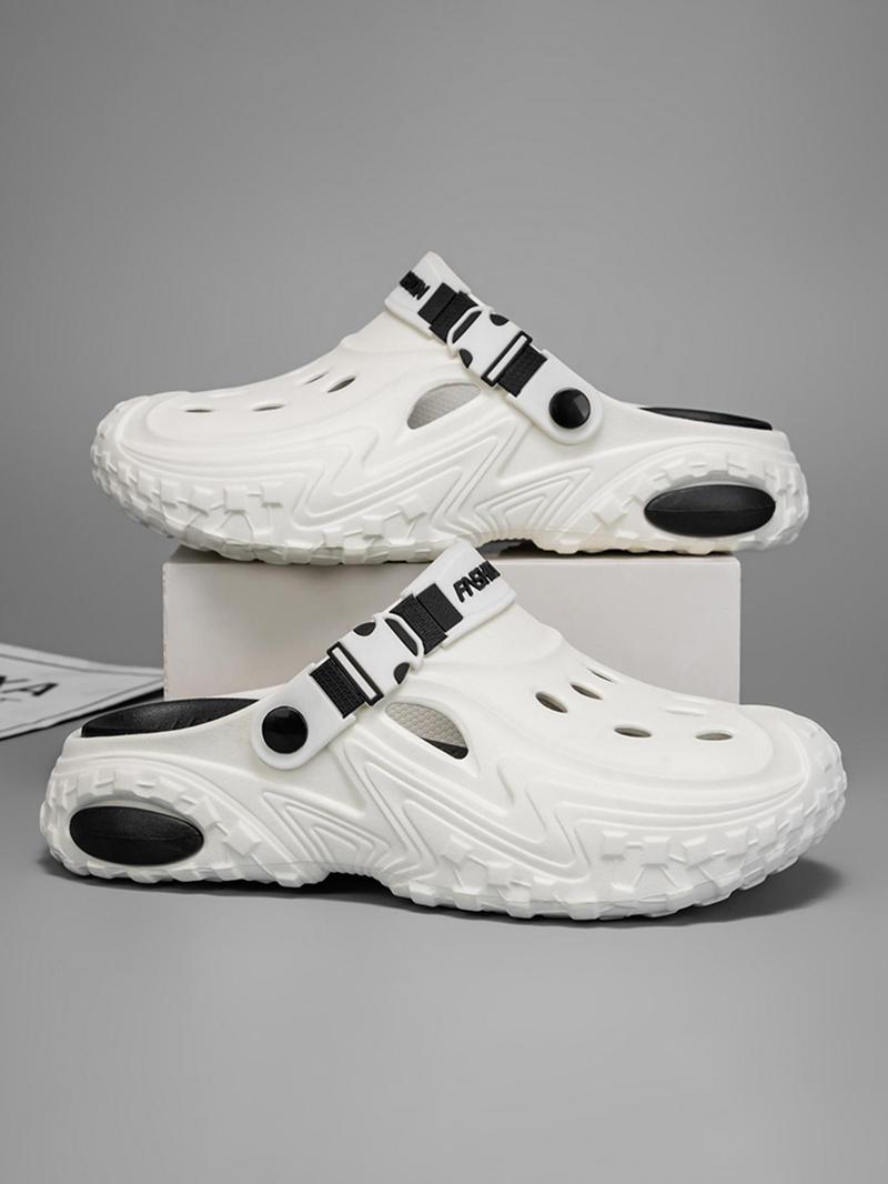 Product Introduction of Unisex Colorblock Quick Drying Slides, Casual Comfortable Breathable Slides, Summer Outdoor Beach Pool Slippers, Footwear 6