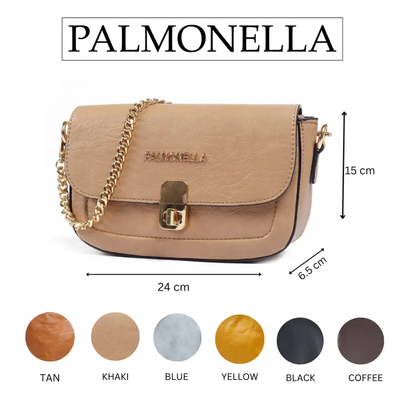 TAS WANITA ORIGINAL PALMONELLA- LEDY SOFT CROSSBODY Selempang 1