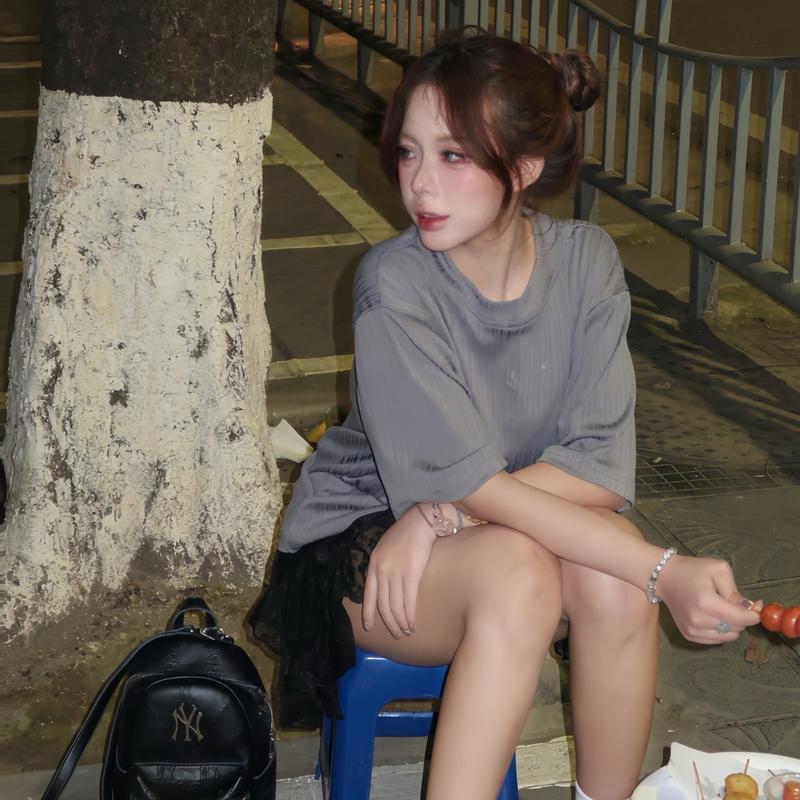 Áo phông trơn Samael vải poly lạnh siêu bền thoáng mát Unisex Cổ Tròn 1