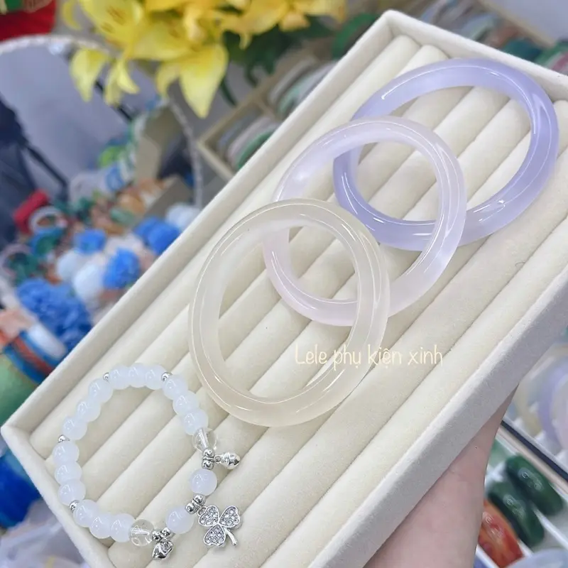 Vòng tay đá mắt mèo hàng tuyển đẹp,tặng hộp,màu sang chảnh