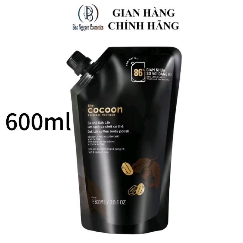 Chính Hãng Tẩy tế bào chết cà phê Đắk Lắk Cocoon cho body làm sáng mịn rạng rỡ 600ml Nữ Dưỡng Da Body Women Dưỡng Body Women Dưỡng Body Women Dưỡng Body