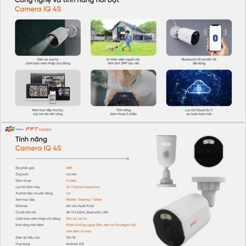 Camera IQ4s siêu nét, chống nắng chống mưa 1