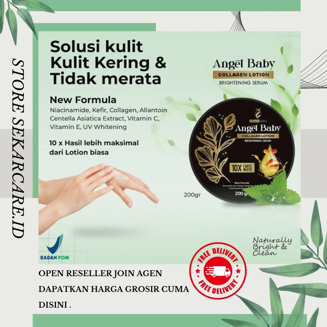 HB DOSTING COLLAGEN / ANGEL BABY / LOTION ANGEL BABY / LOTION / ANGEL BABY LOTION BADAN