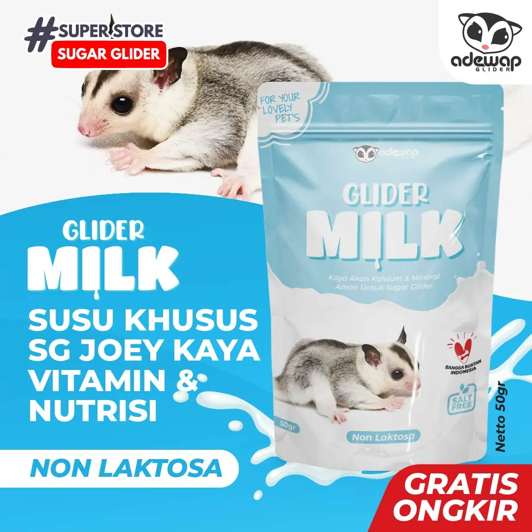 GLIDER MILK SUSU SUGAR GLIDER