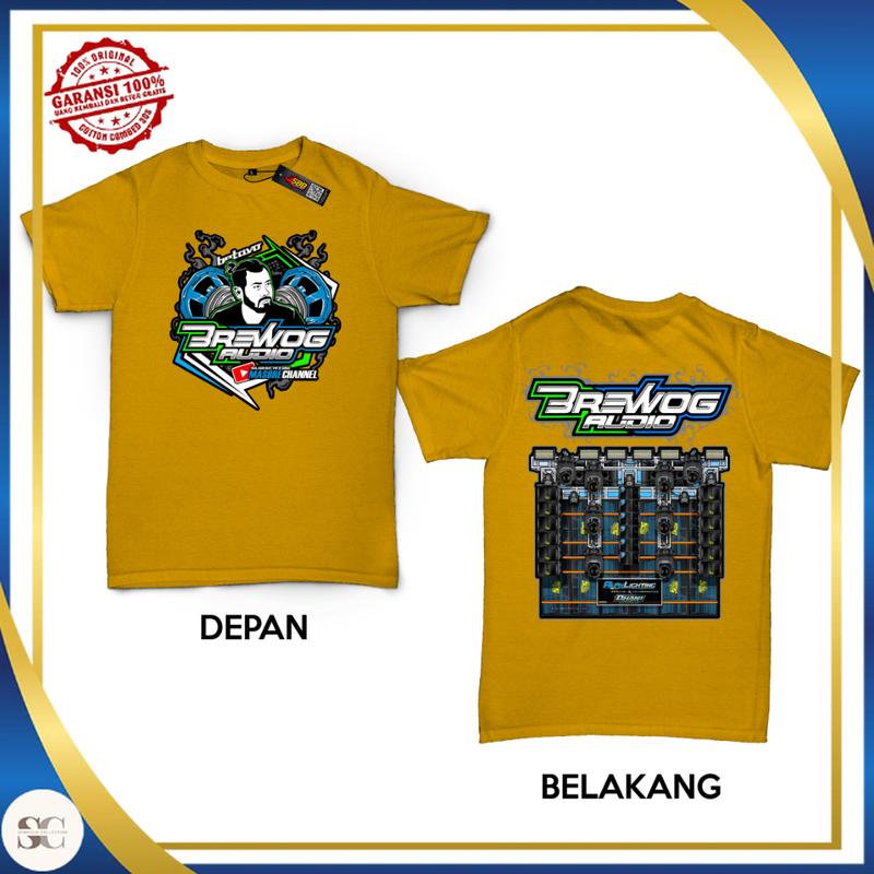[SC] | Baju Kaos Anak Sound System Brewog Audio Sound Horeg Team Sotok 1-10 Tahun Laki-laki Full Logo | Cotton Combed 30s 5