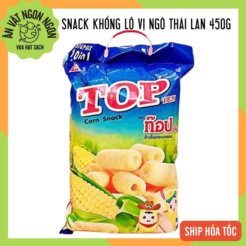 Snack bim khổng lồ vị ngô TOP TEN Thái Lan 450g Ăn Vặt Bim Bim