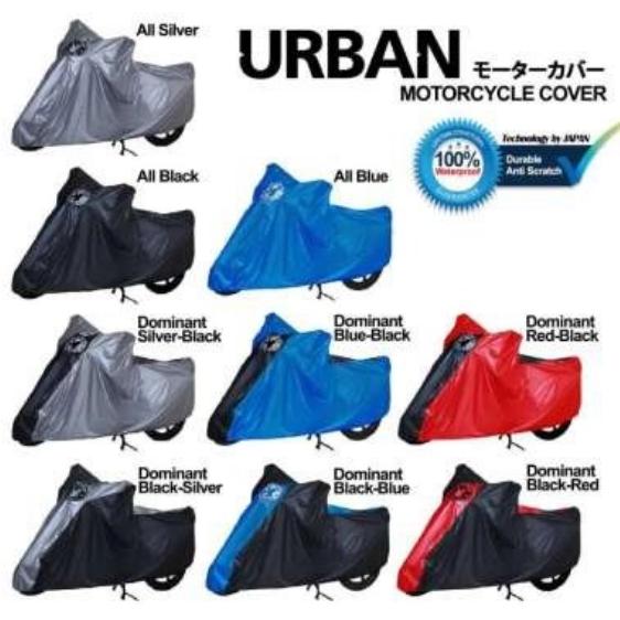 Gambar Cover motor merk Urban 100% waterproof ukuran standar dari Ellemore Store Kota Surabaya Tokopedia