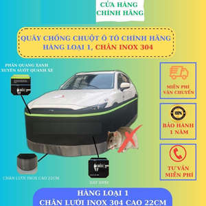 Quây lưới chống chuột ô tô