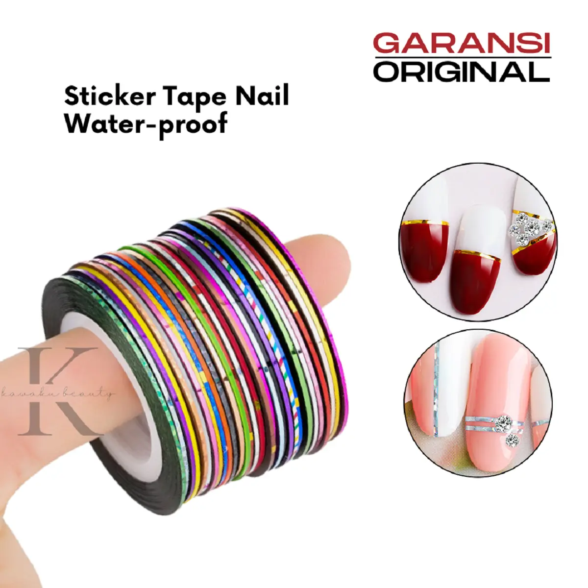 Stripping Tape Pita Dekorasi Kuku untuk Nail Art NA-15