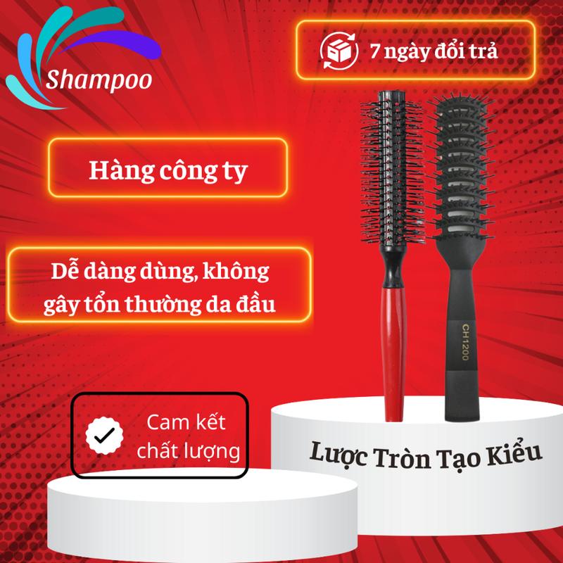 Lược tròn lược chaoba sấy tạo kiểu phồng uốn tóc cao cấp 0