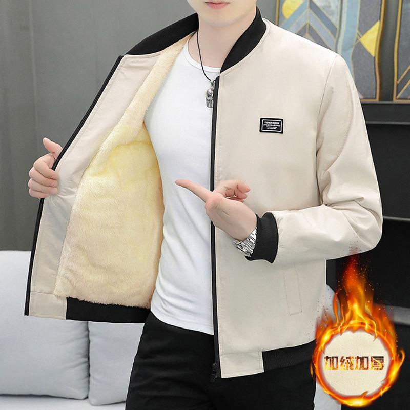 Áo khoác nam,Phong cách trẻ hàng ngày,Đồng phục bóng chày Man Jacket,Quần áo nam,, 2