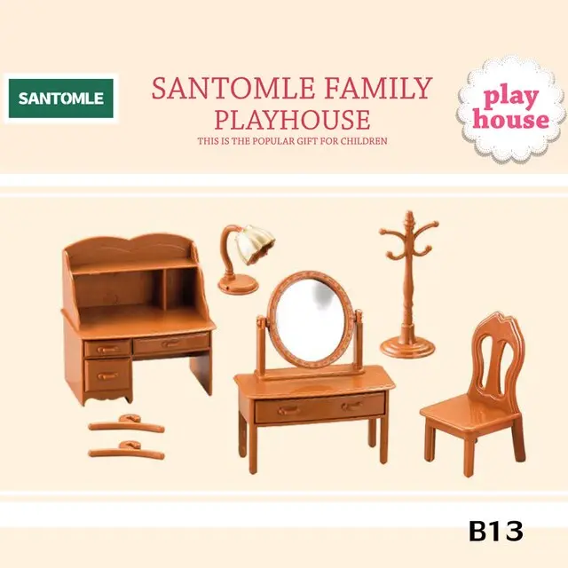Old Style Furniture Set 2 - Mainan Koleksi Sylvanian Families Looks Like 1