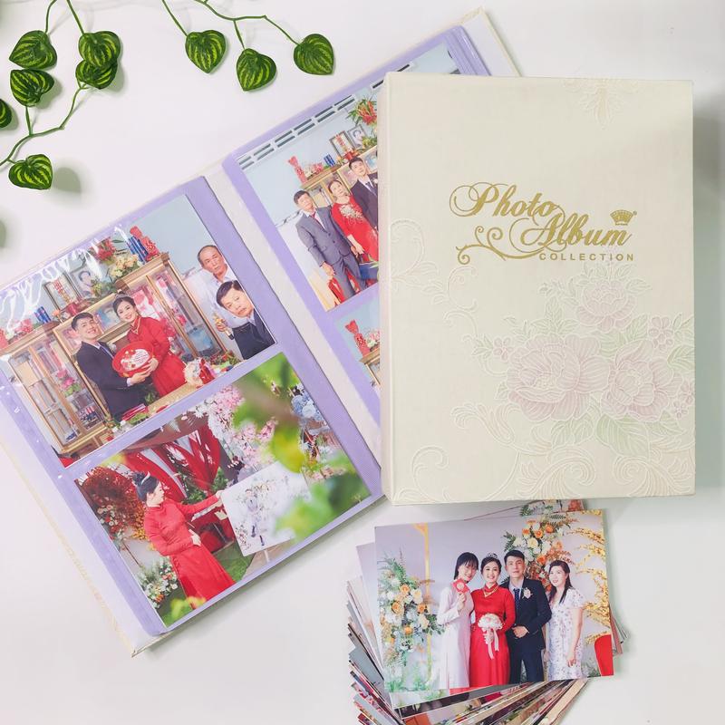 [CB 200 ẢNH 13x18 - ÉP NHỰA - KÈM ALBUM] Kích cỡ 13X18. Bền màu. Hỗ trợ chỉnh sáng, chỉnh màu từng ảnh. Phù hợp in ảnh lưu giữ kỉ niệm, trang trí nhà cửa , ảnh to, rõ, đẹp. Có album đựng đủ 200 ảnh, bìa giấy cứng cao câp. KA31 album  đựng ảnh album  13x18