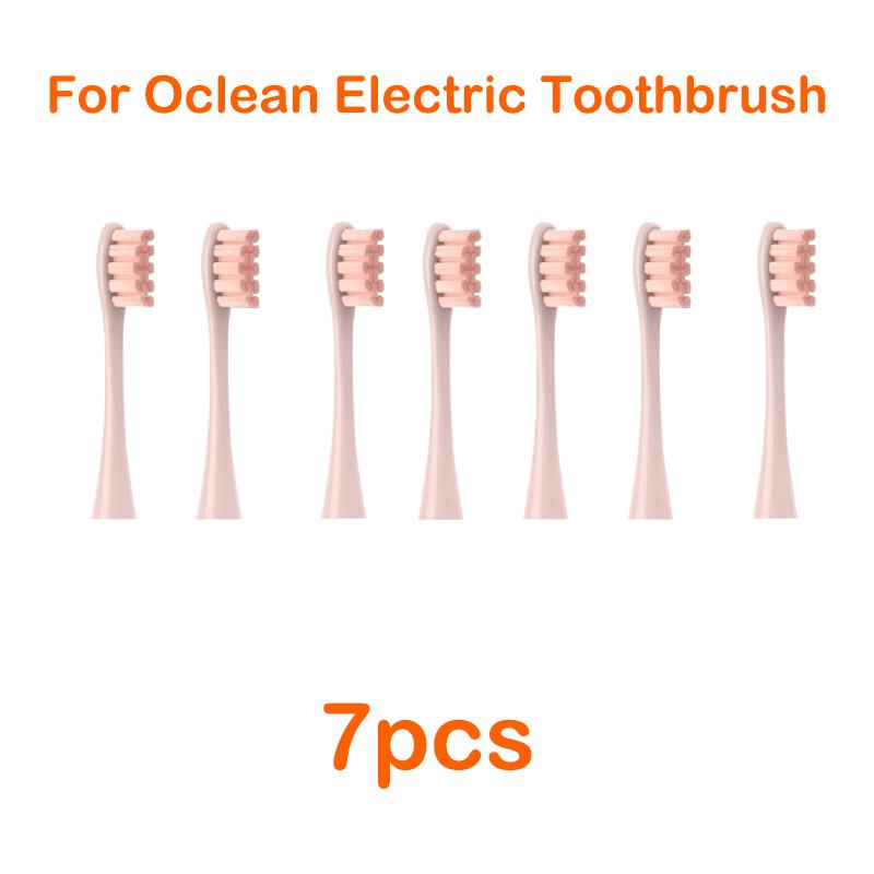 Product Introduction of Sonic Toothbrush Vacuum Bristle 2/7pcs Replacement Heads For Oclean Flow/X/ X PRO/ Z1/ F1/ One/ Air 2 /SE Brush Head Soft DuPont Comfort Cleanser 15