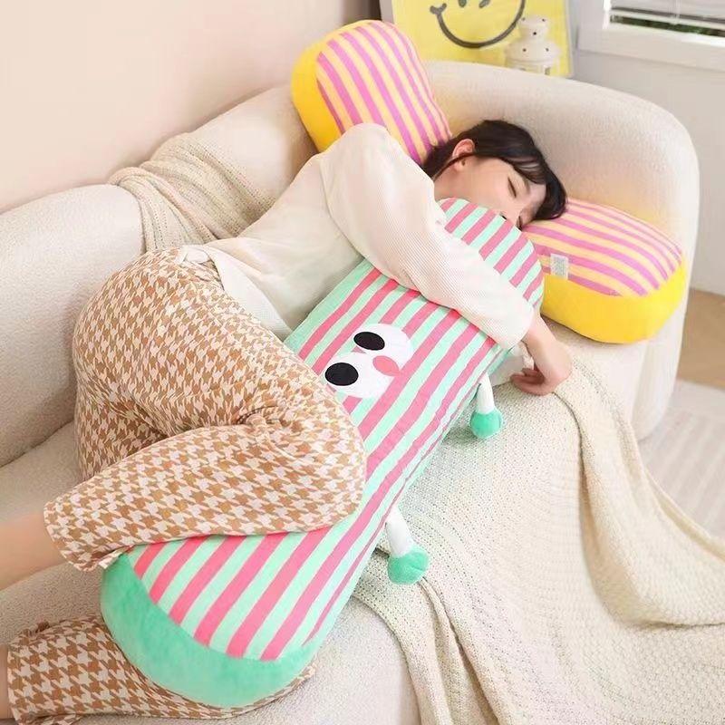 Product Introduction of Gối Gối Dài, Thiết Kế Dễ Thương, Thích Hợp Cho Bé Gái, Phòng Ngủ Ký Túc Xá, Giường Ngủ, Ngủ Bên, Gối Đệm Sáng Tạo, Kẹp Chân, Gối 5
