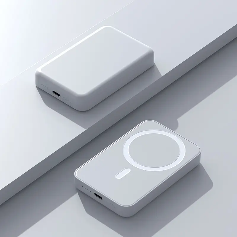 10k-pin Sạc dự phòng từ tính không dây                          10.000mah hỗ trợ IP-X/Xs/Xsmax đến IP15promx/samsung/notes/Z pold/S/Oppo/Find3/Huawei P30 pro tặng kèm 1 dây sạc 1 vòng từ tính titan 1
