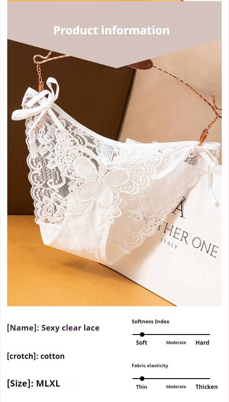 Product Introduction of Quần Lót Nữ, Thời Trang, Gợi Cảm, Ren khoét Cạp Thấp, Nhẹ, Lưới Liền Mạch, Quần Sịp, Thích Hợp Cho Mùa Hè, Thoáng Khí, Đồ Lót Trong Suốt 5